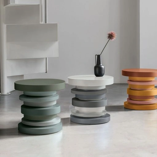Tavolino di design 33 laccato vari colori di Tomasella