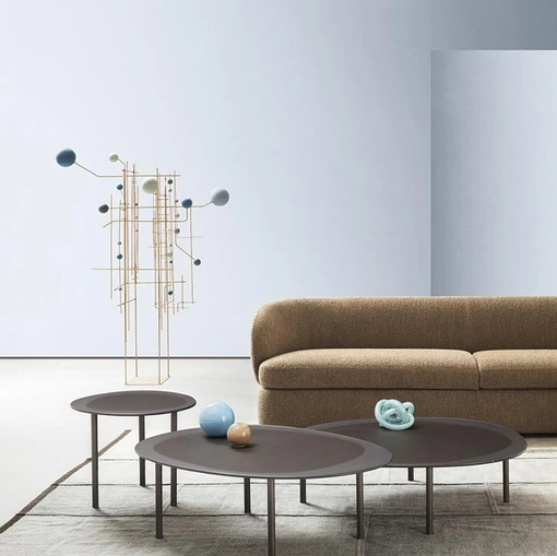 Tavolino in vetro Tsuki di Alf Da Frè