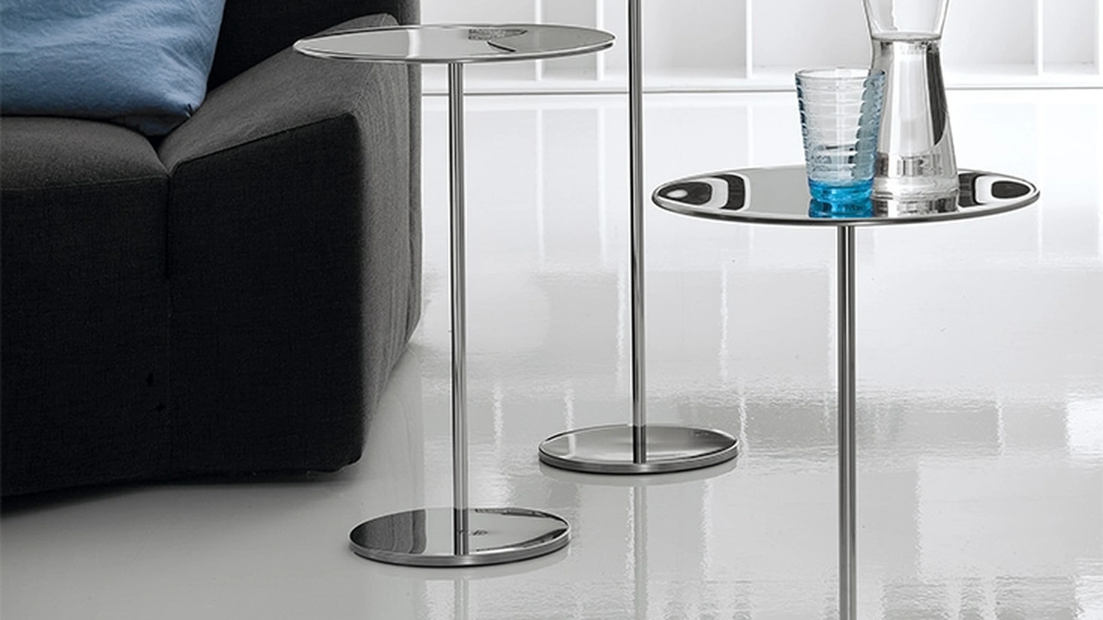 Tavolino rotondo Gliss di Cattelan Italia