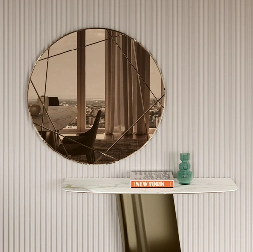 Specchio rotondo Coco di Bontempi