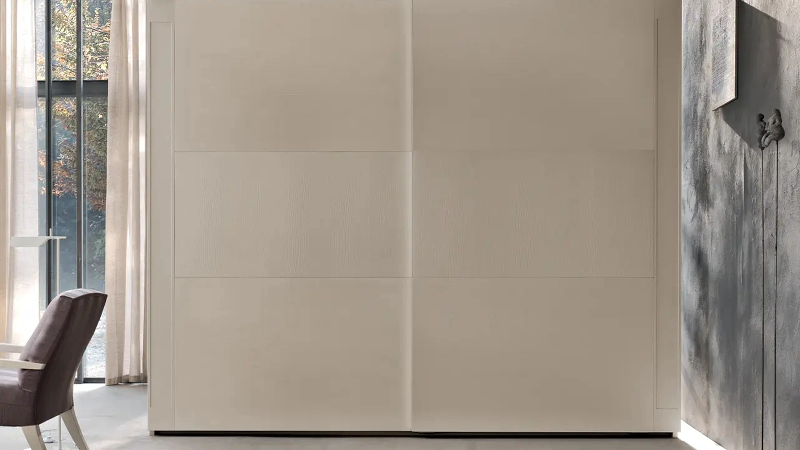 Armadio con ante scorrevoli Agrifoglio di Le Fablier