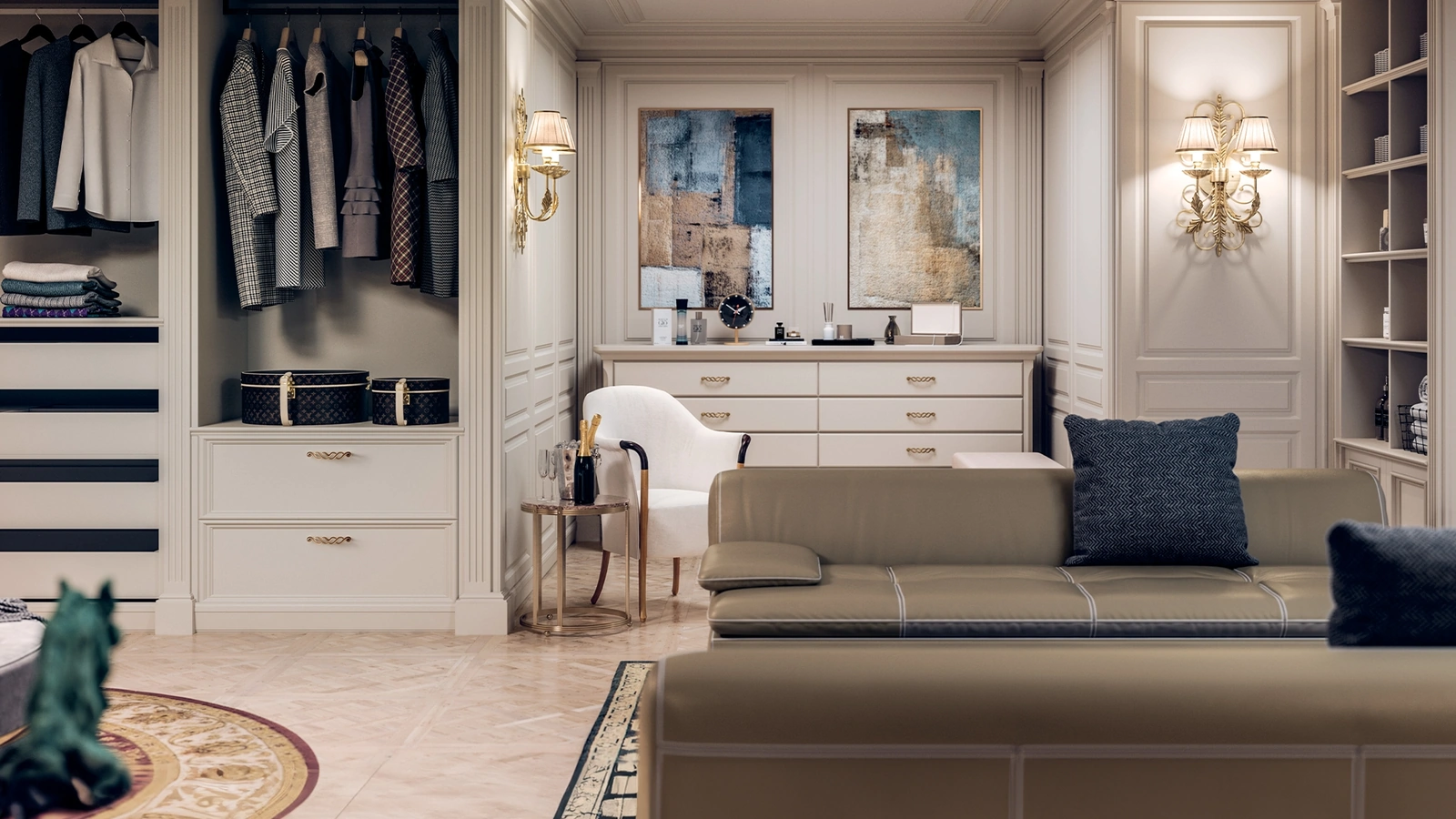 Cabina Armadio Fantasia 02 di Le Fablier