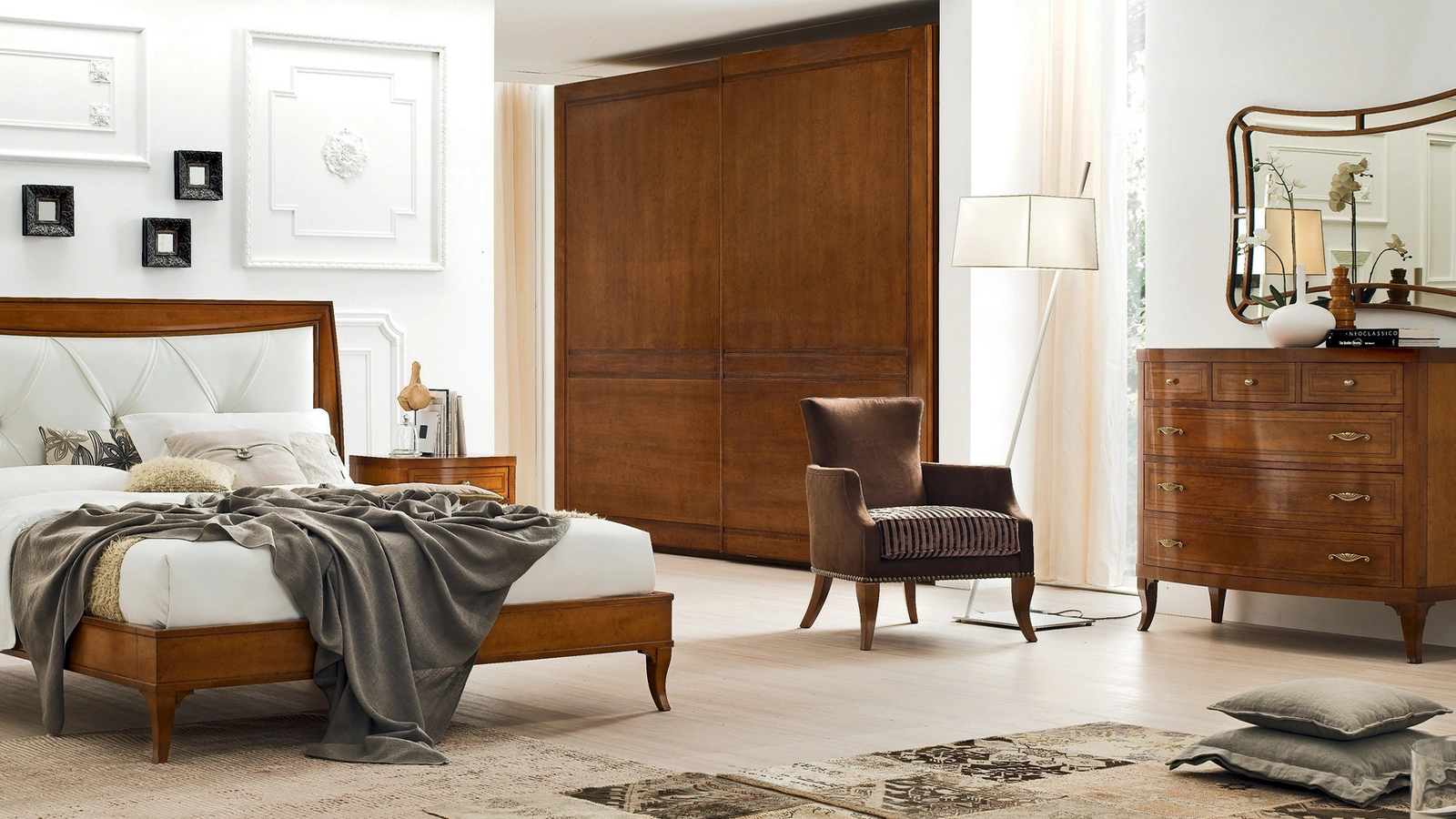 Armadio con ante scorrevoli Giove di Le Fablier