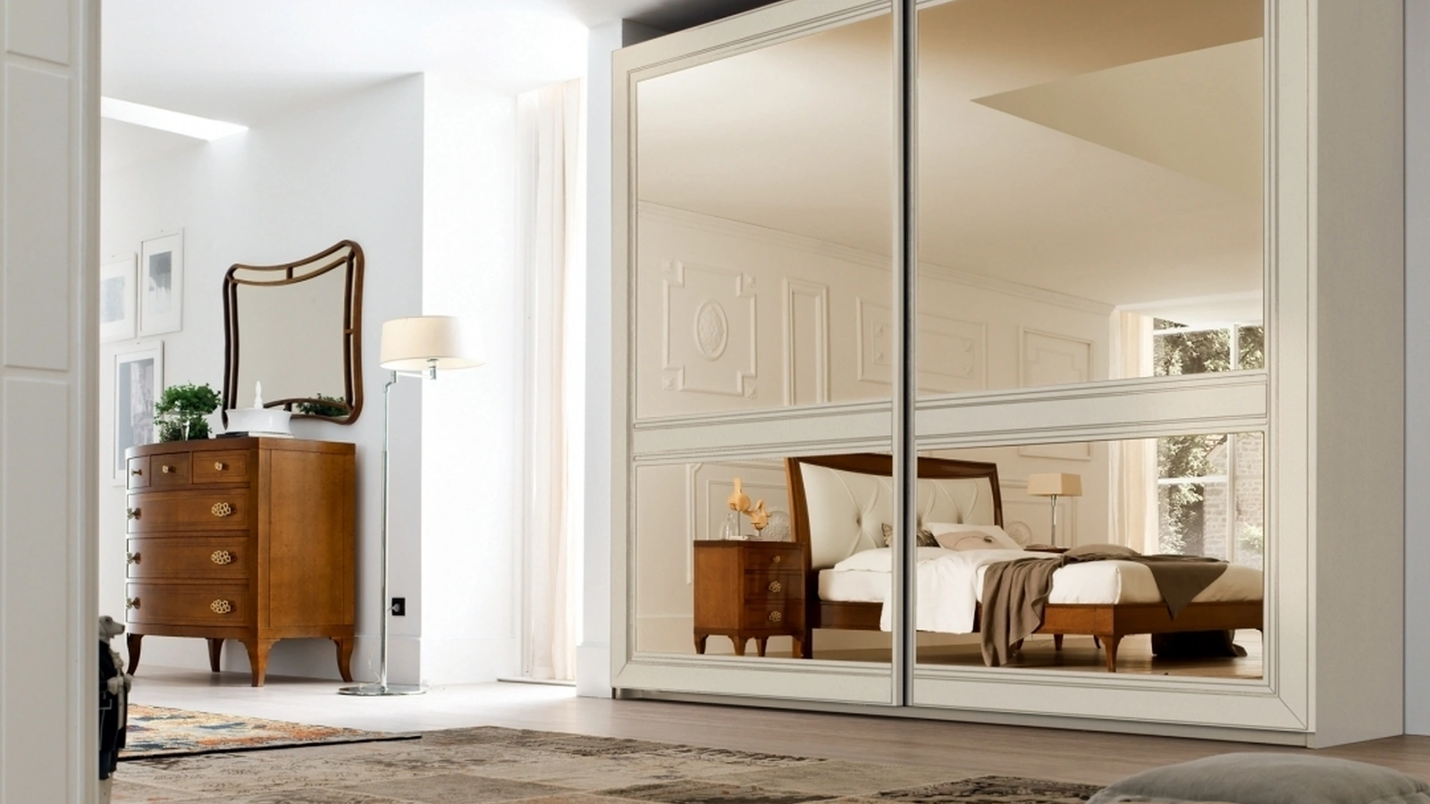 Armadio con ante scorrevoli Giove di Le Fablier