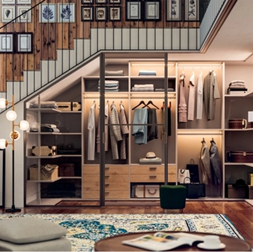 Cabina Armadio Melograno 02 di Le Fablier