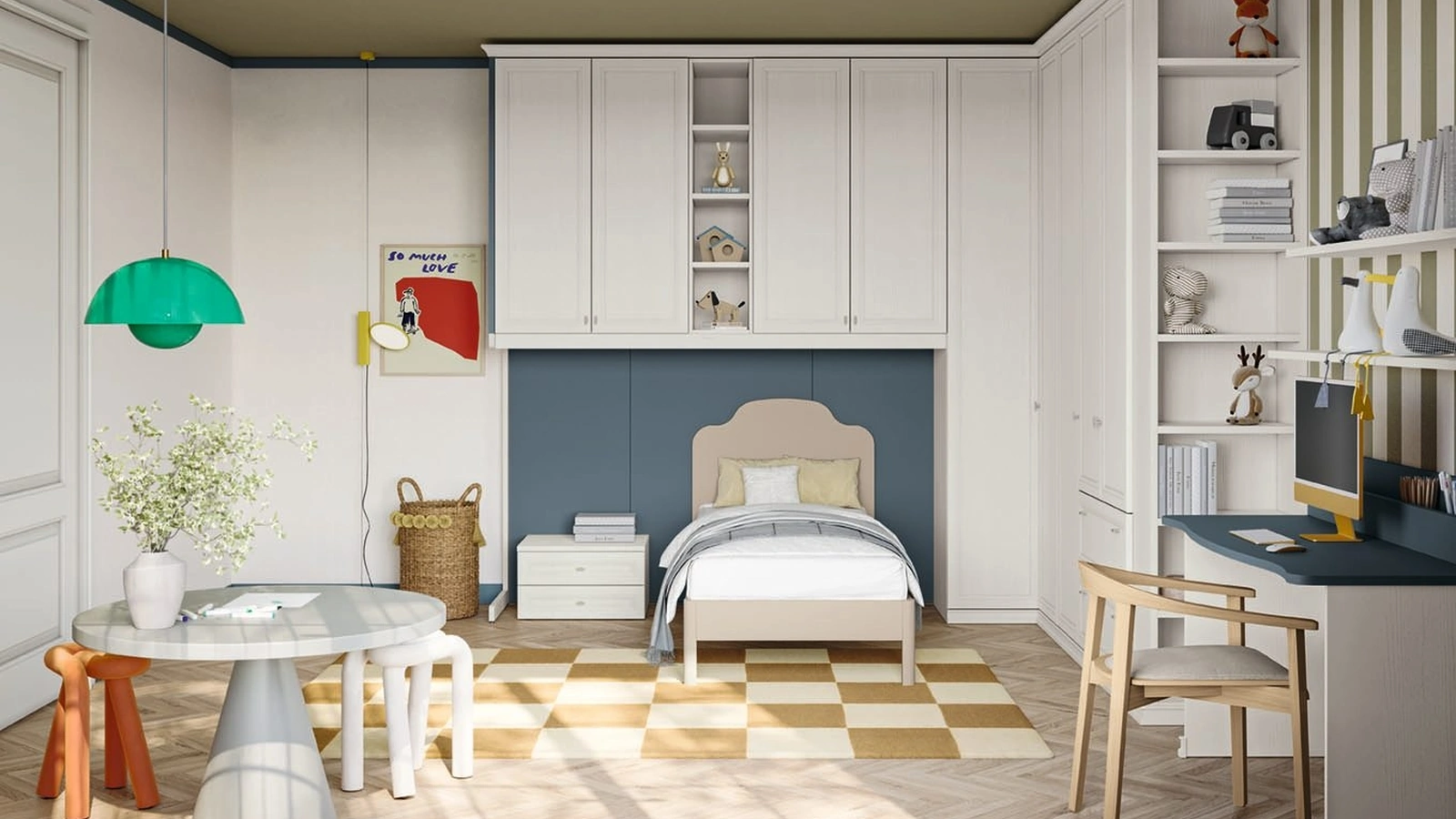 Cameretta a ponte Arcadia AC027 di Colombini Casa