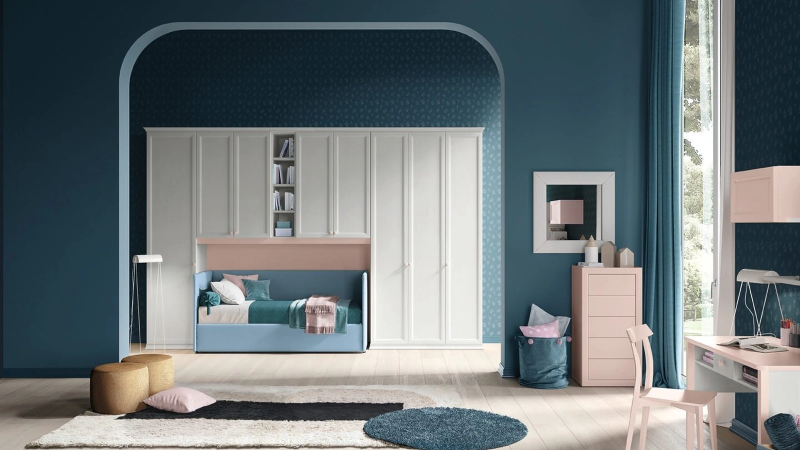 Cameretta a ponte Arcadia AC028 di Colombini Casa