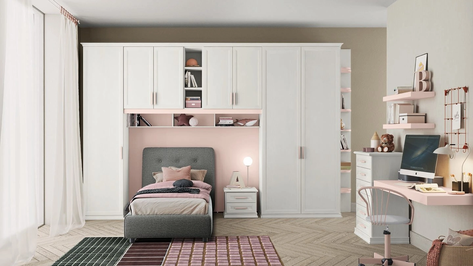 Cameretta a ponte Arcadia AC033 di Colombini Casa