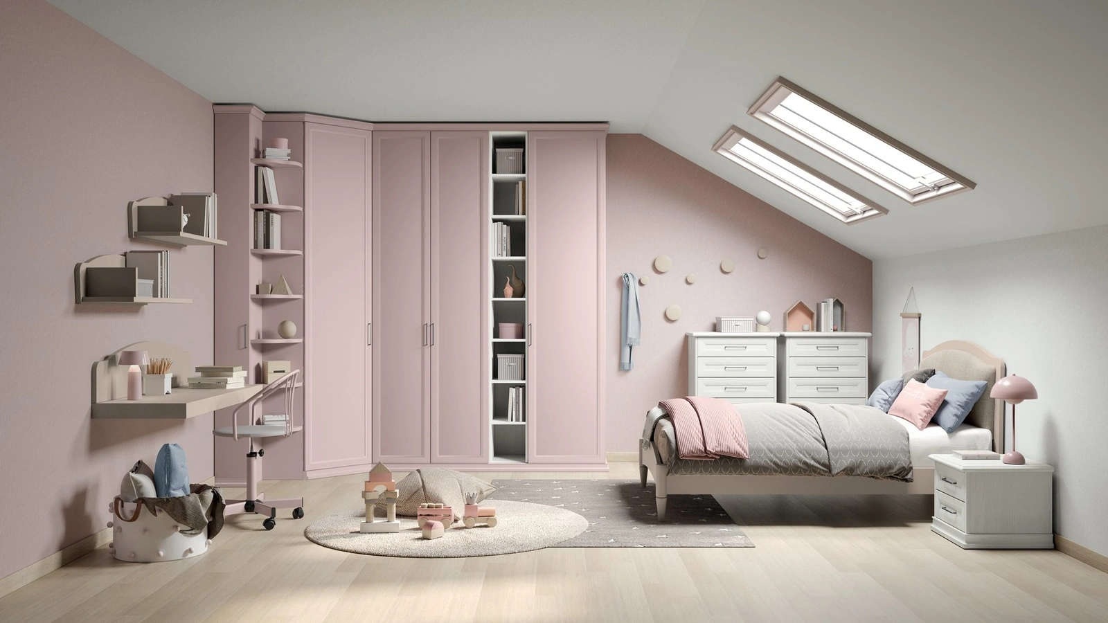 Cameretta Arcadia AC005 di Colombini Casa