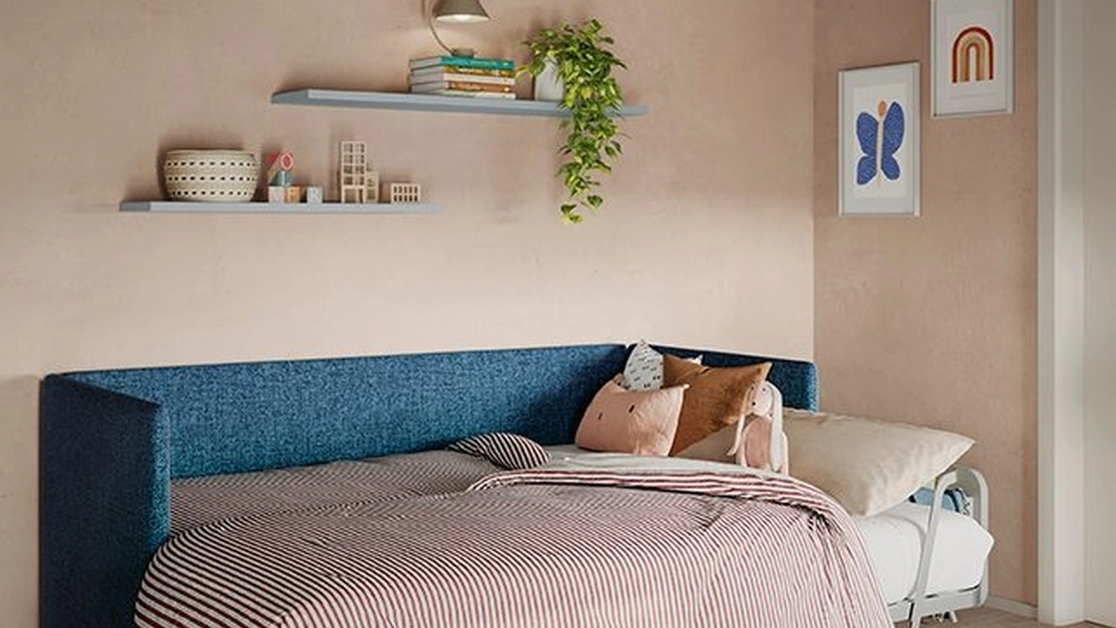 Cameretta con divano letto Golf K28 di Colombini Casa