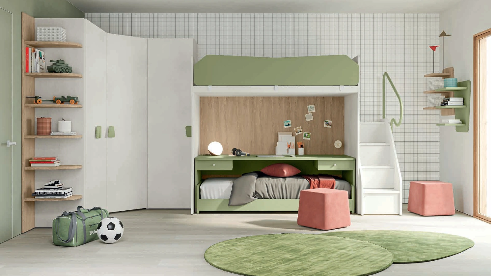 Cameretta Volo Kid C033 di Colombini Casa