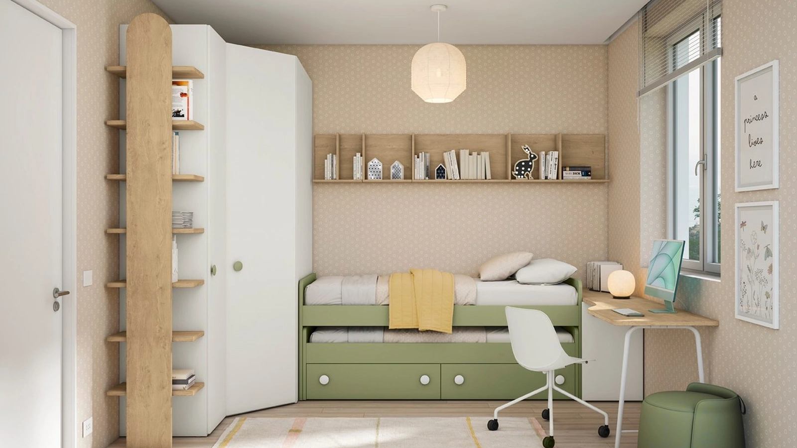 Cameretta Volo Kids C004 di Colombini Casa