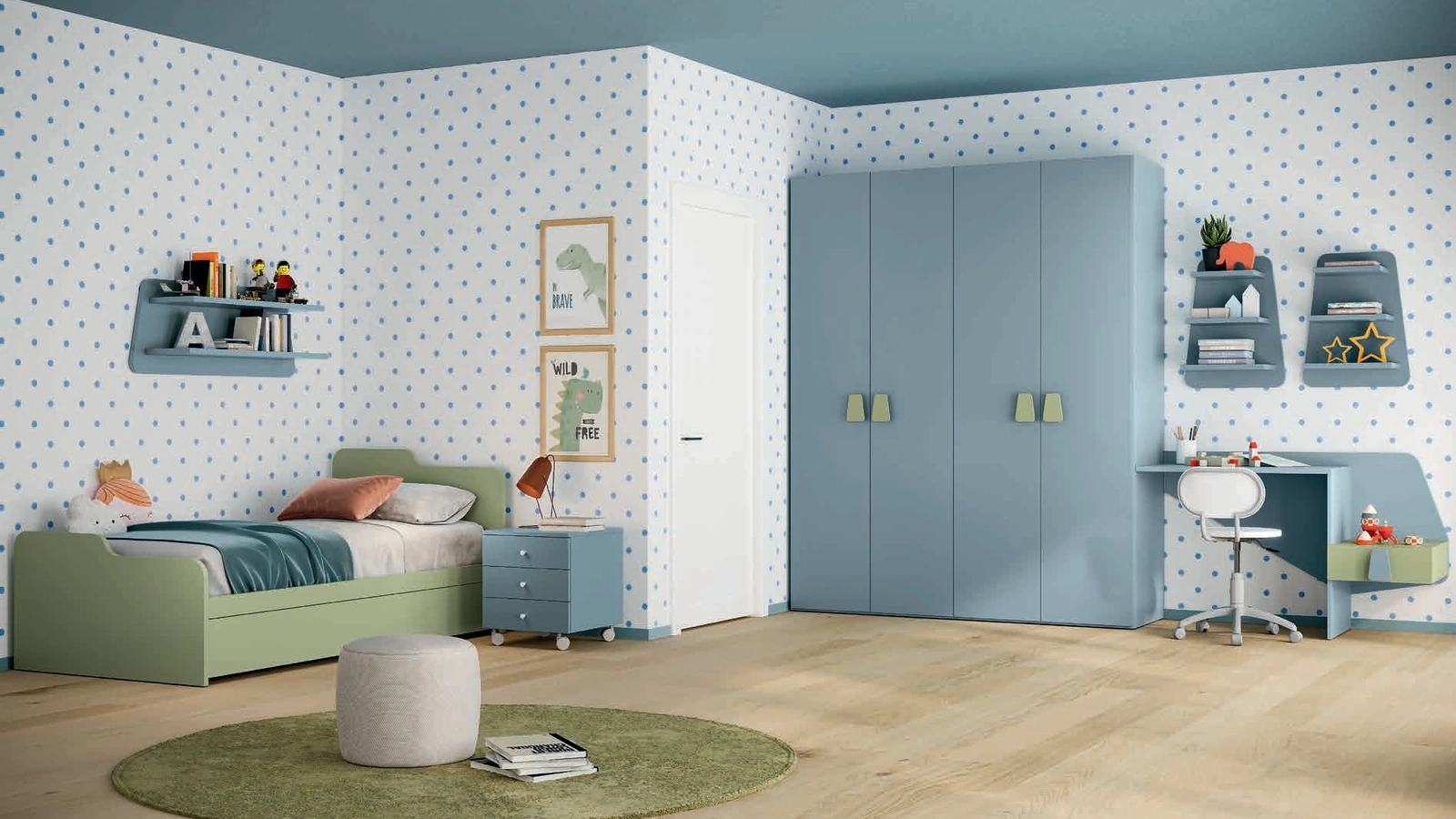 Cameretta Volo Kids C019 di Colombini Casa