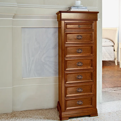 Cassettiera classica in legno Ametista di Le Fablier