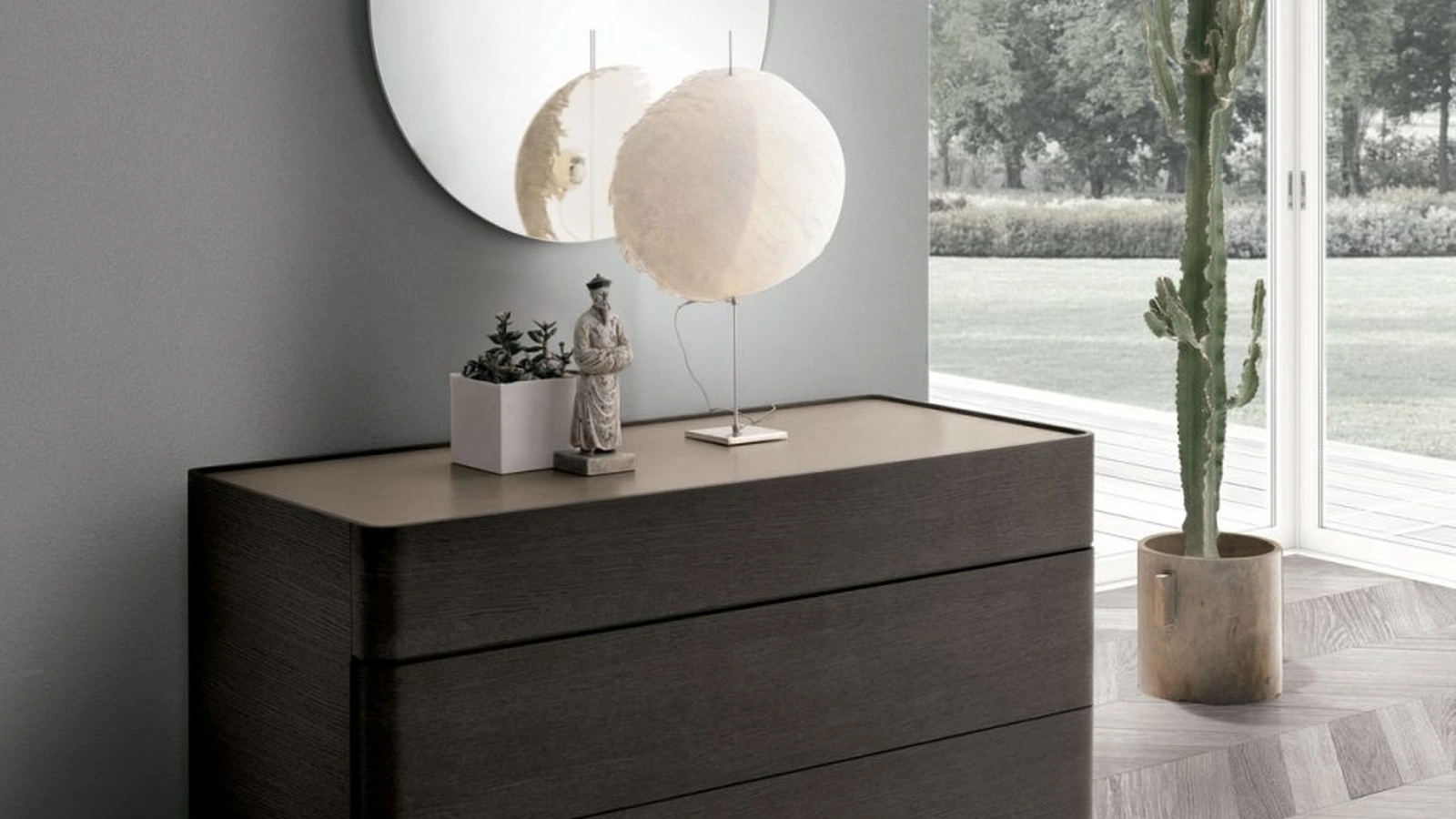 Comò Brando in legno di Tomasella