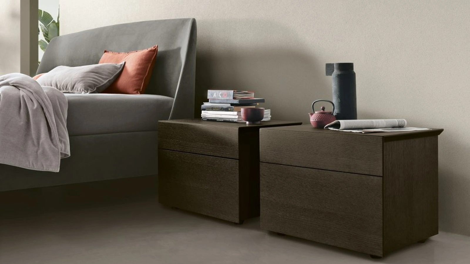 Comodino in legno Pass di Tomasella