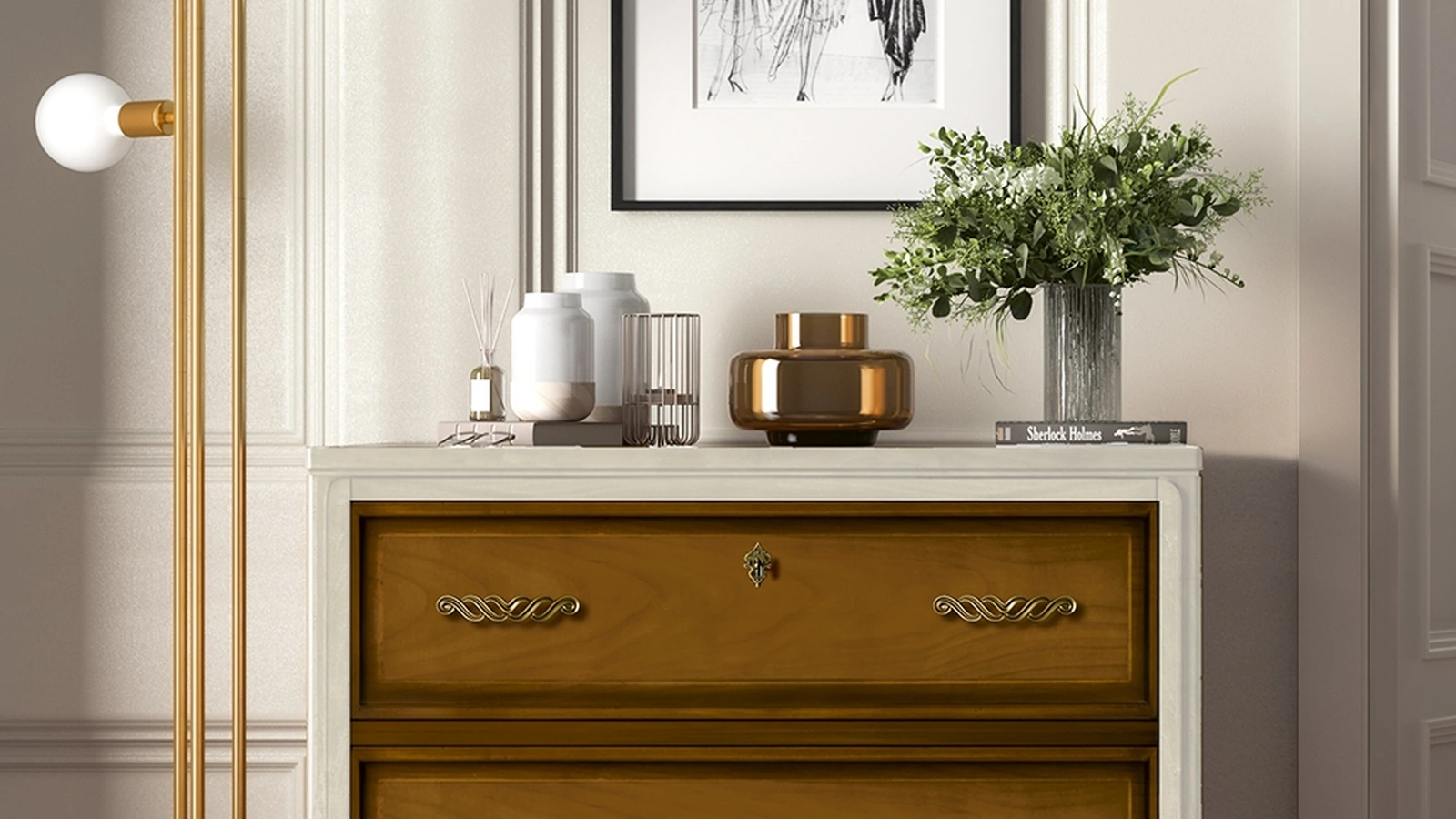 Comò classico Scrigno di Le Fablier