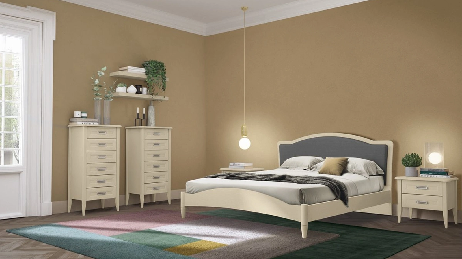 Letto Arcadia Omega di Colombini Casa