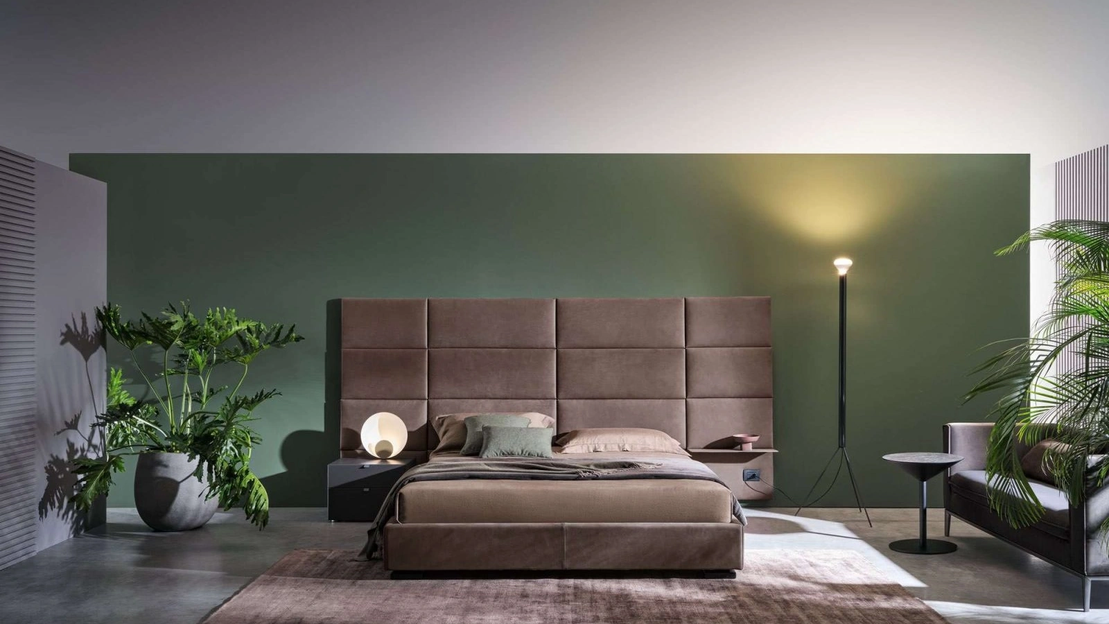 Letto matrimoniale Boiserie Marlene di Twils