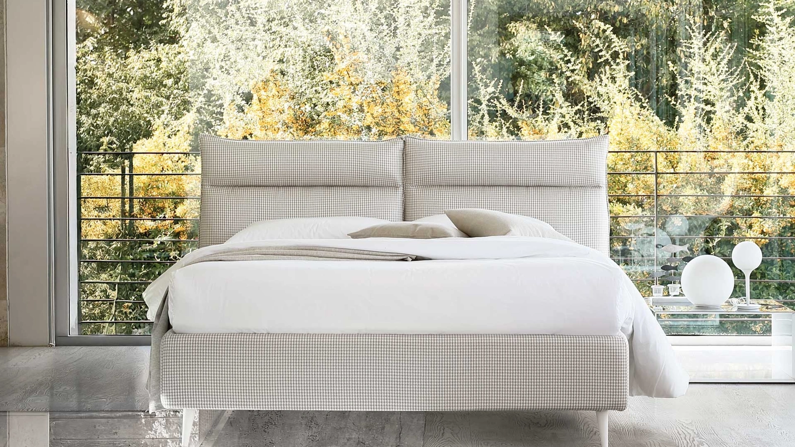 Letto con contenitore Cefalù di Noctis