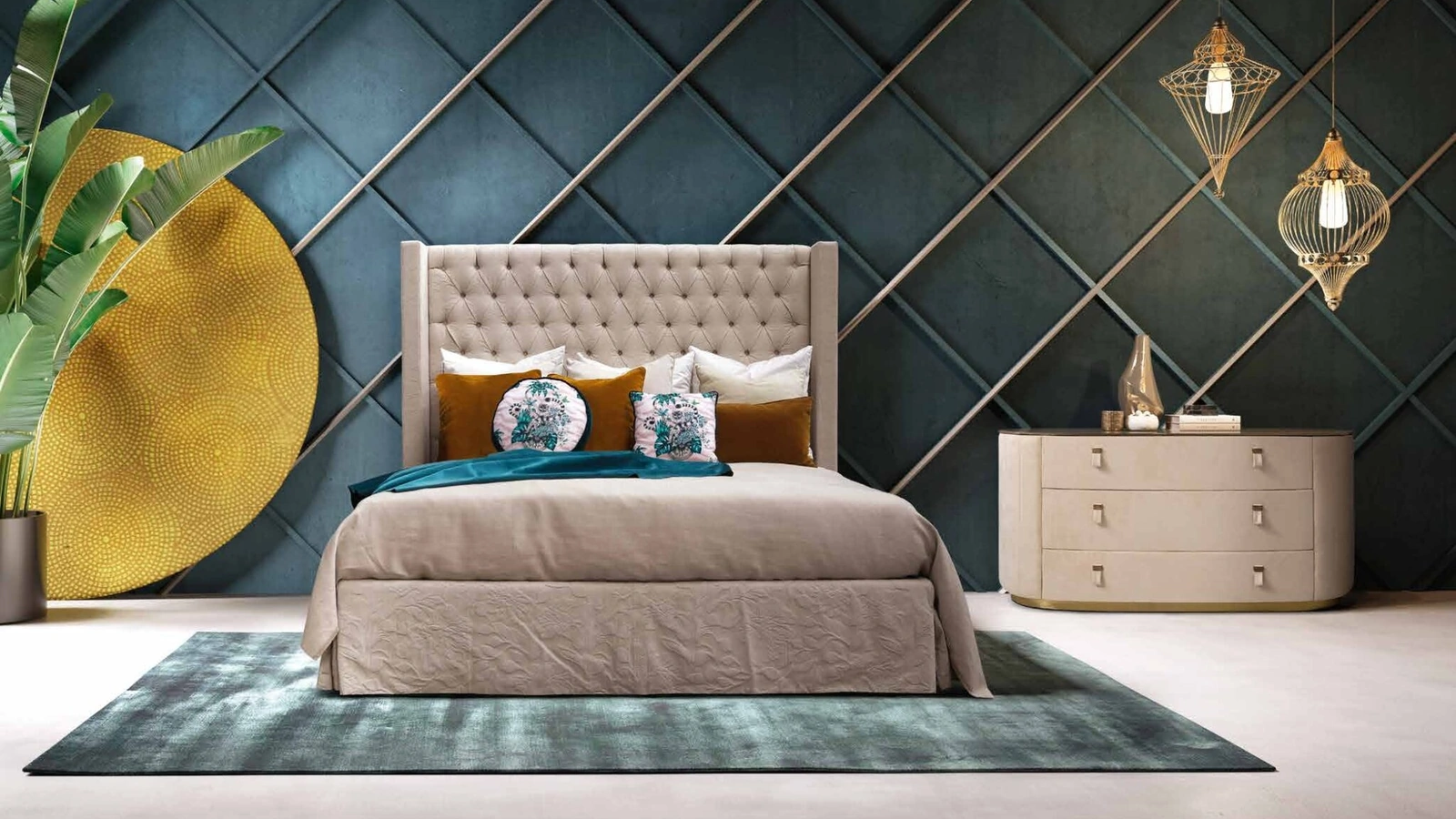 Letto Deccan di TreCi Salotti