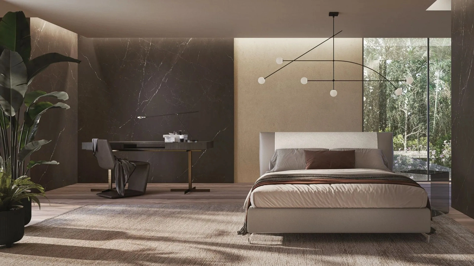 Letto imbottito Emily di Ergogreen