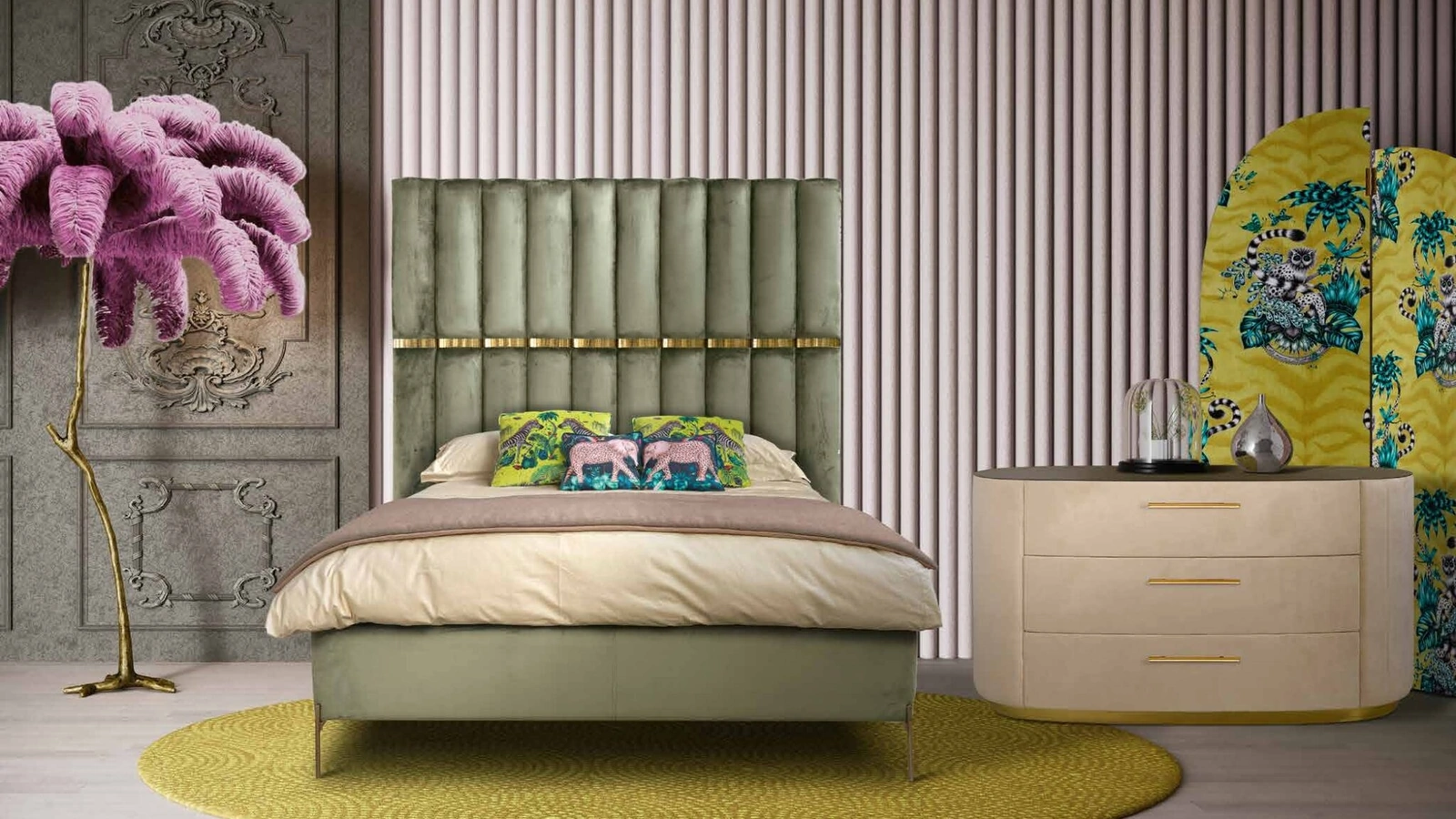 Letto Kamya di TreCi Salotti