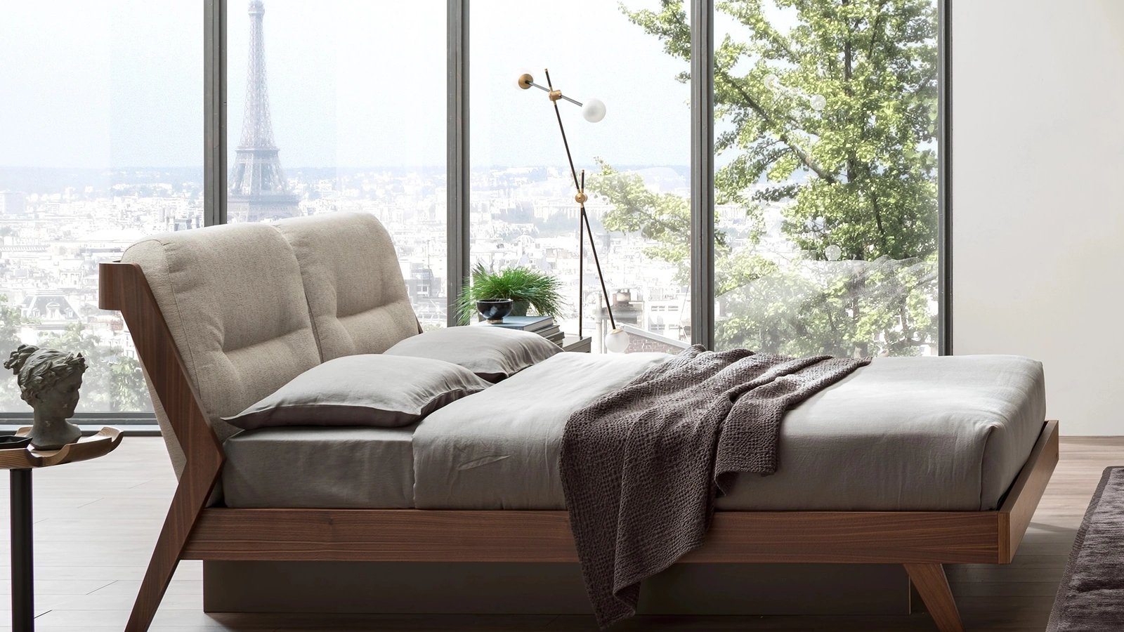 Letto moderno Sussurro di Le Fablier