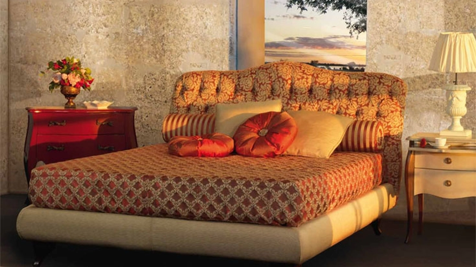 Letto London di TreCi Salotti