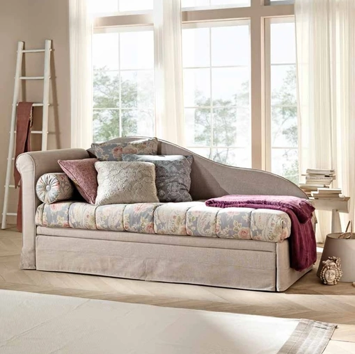 Letto Singolo Avena con letto estraibile di TreCi Salotti