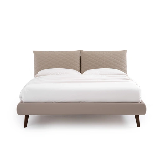 Letto con testiera trapuntata So Regular di Noctis