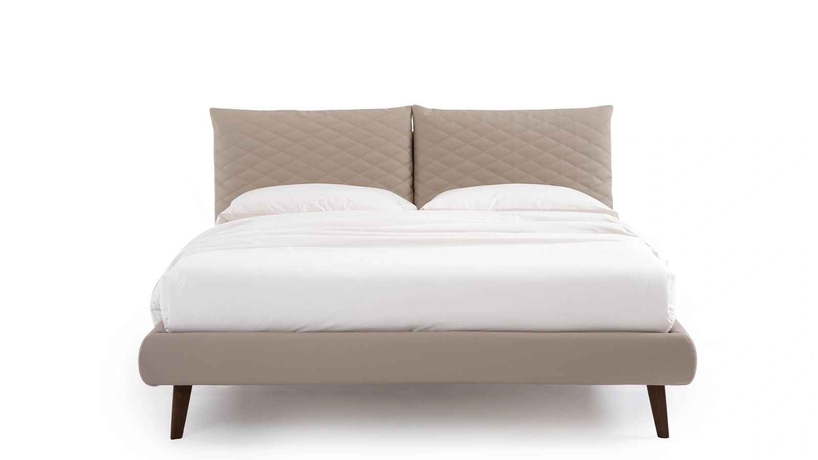 Letto con testiera trapuntata So Regular di Noctis