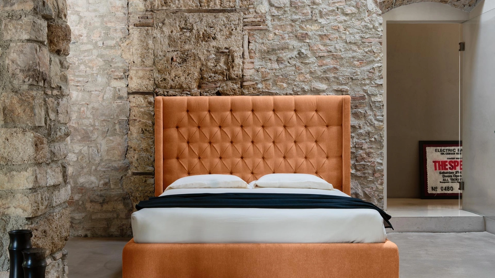 Letto con testiera Star di Noctis