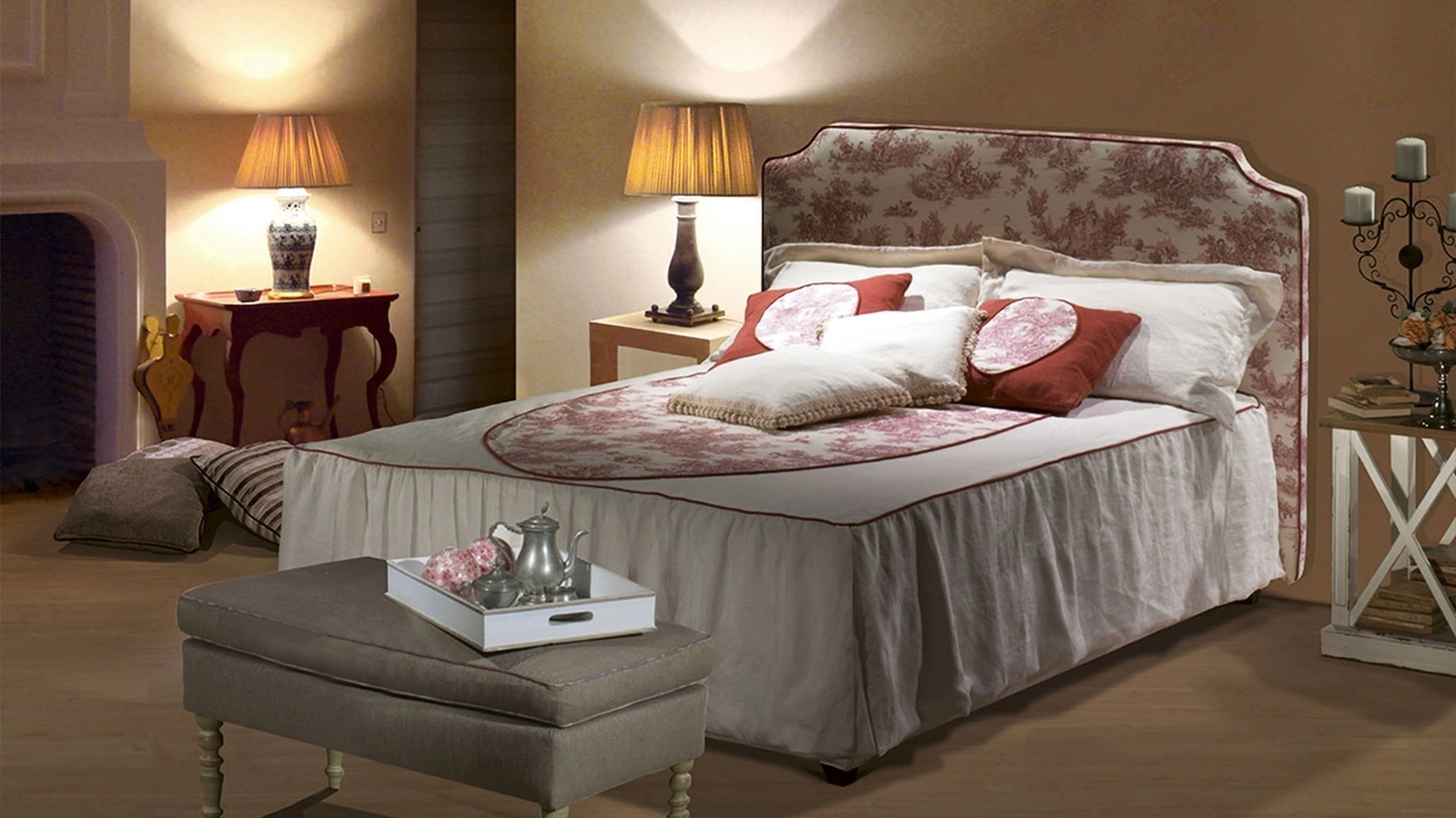 Letto Alais di TreCi Salotti