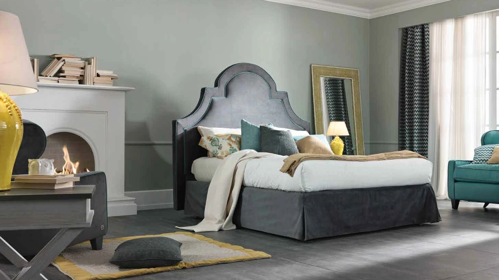 Letto Viscum di TreCi Salotti