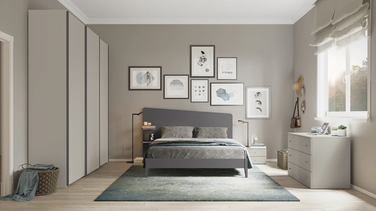 Letto Volo Edge Plus di Colombini Casa