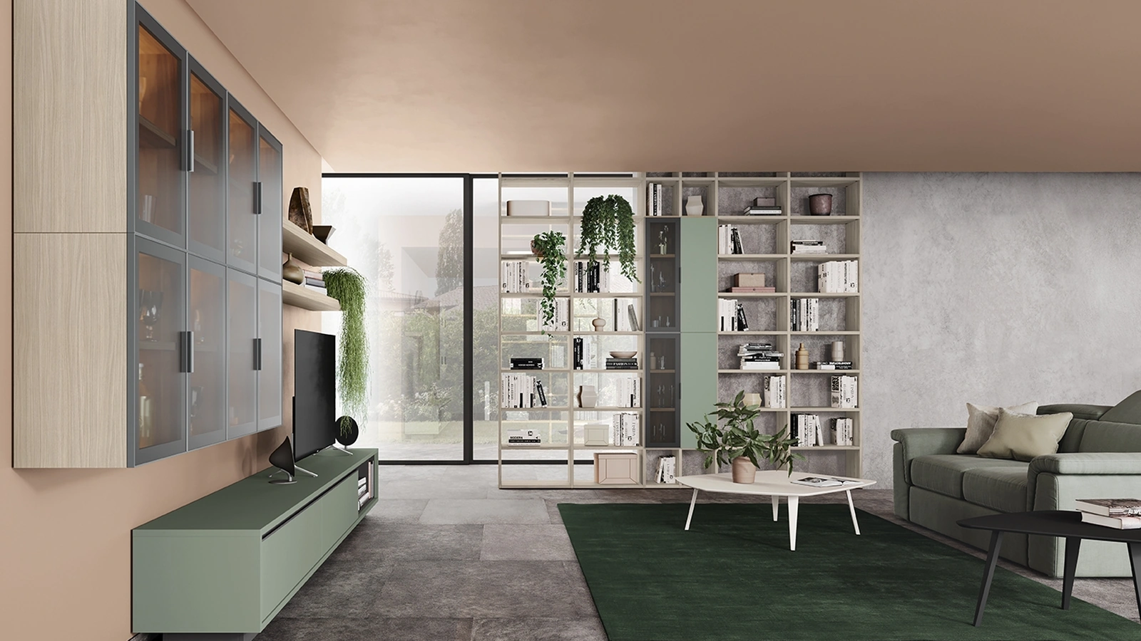Libreria Golf Infinity U09 di Colombini Casa