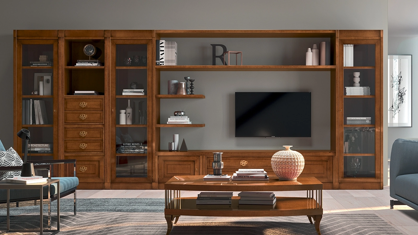 Libreria Le Mimose composizione 06 di Le Fablier