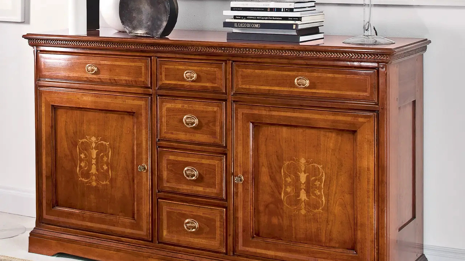 Madia classica in legno Camelia di Le Fablier
