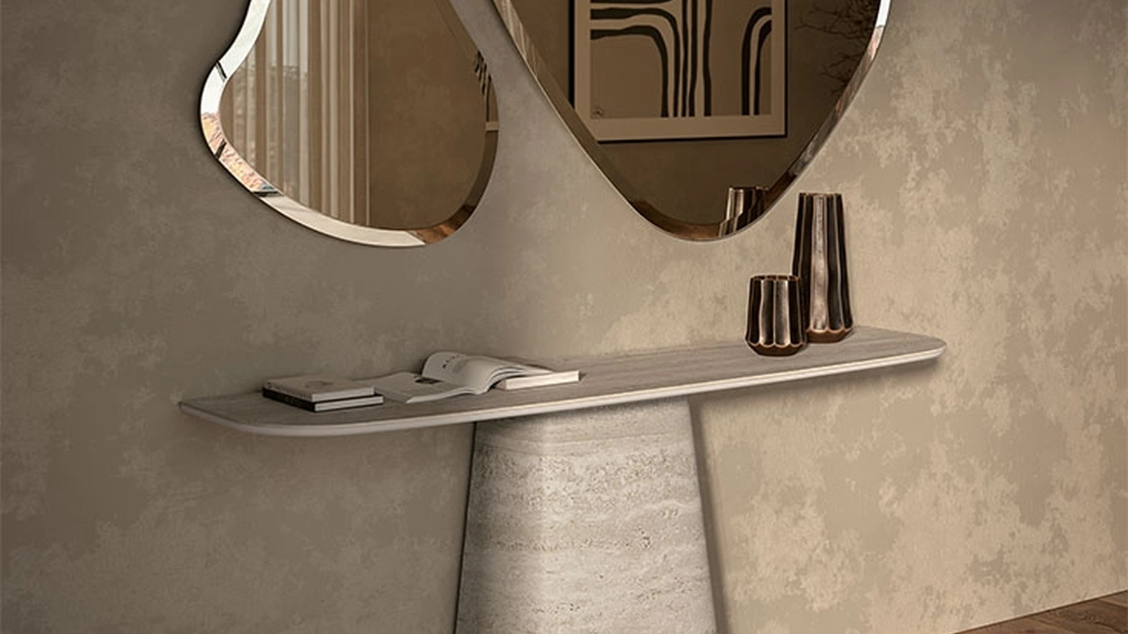 Mobile ingresso Rado Keramik di Cattelan Italia