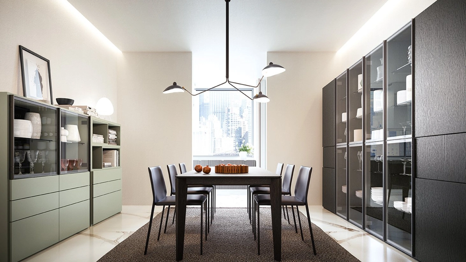 Parete Attrezzata My Space 18-01 di Alf Da Frè