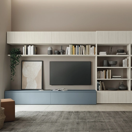 Parete Attrezzata Volo A001 di Colombini Casa