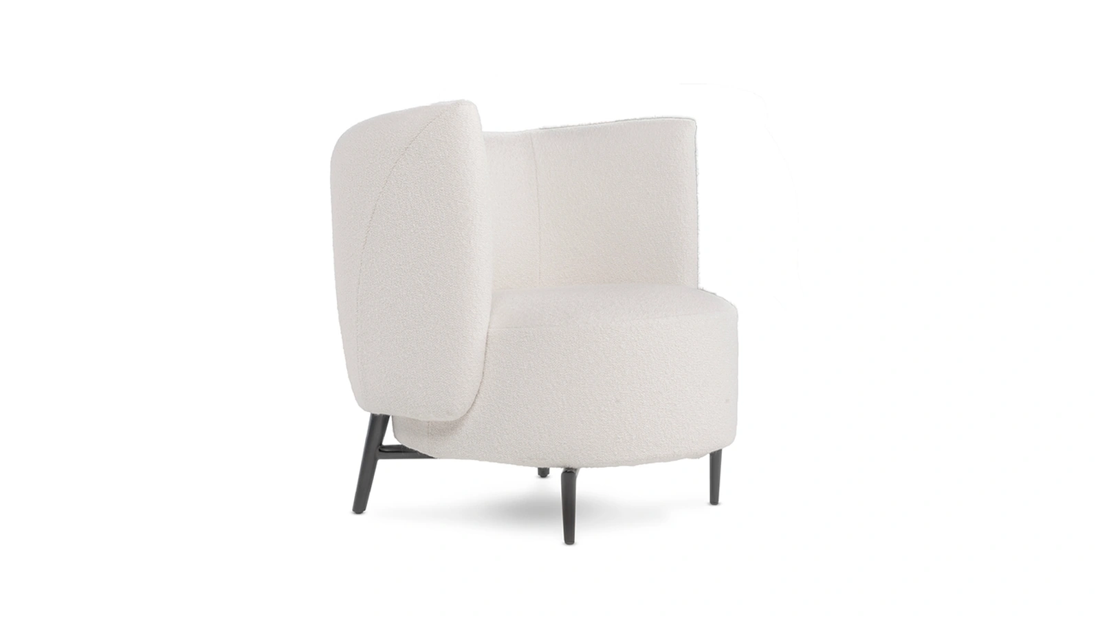 Poltroncina Milla in tessuto di Calia