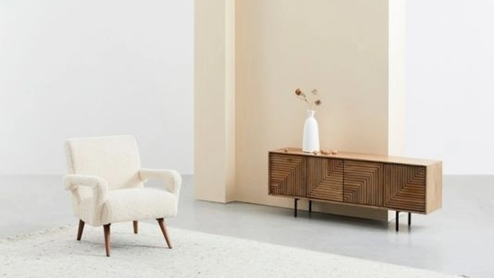 Poltroncina in tessuto Berna di Bizzotto