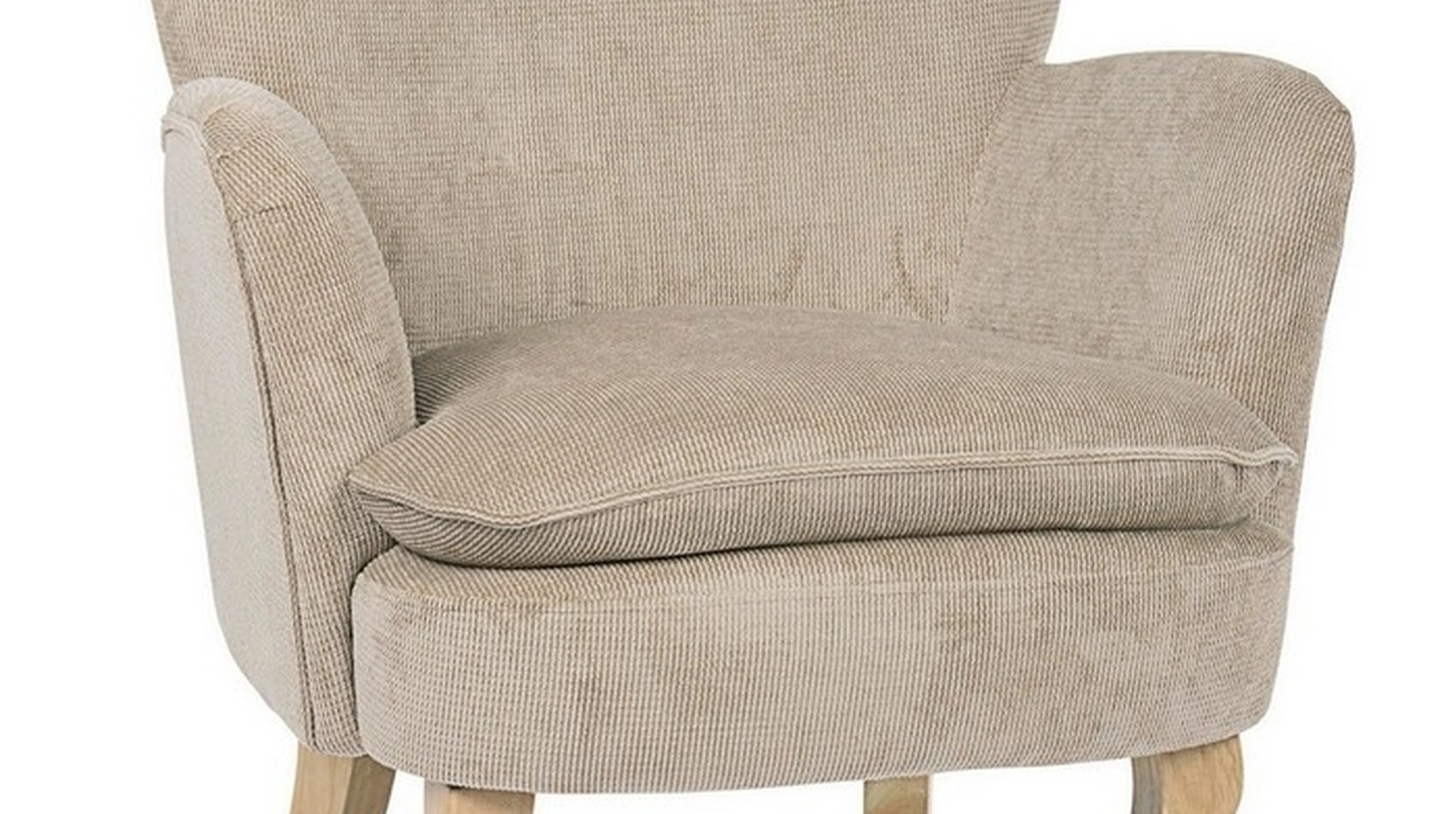 Poltrona Chenille in velluto di Bizzotto