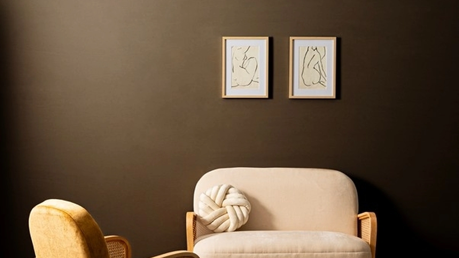 Poltroncina in velluto Dalida di Bizzotto