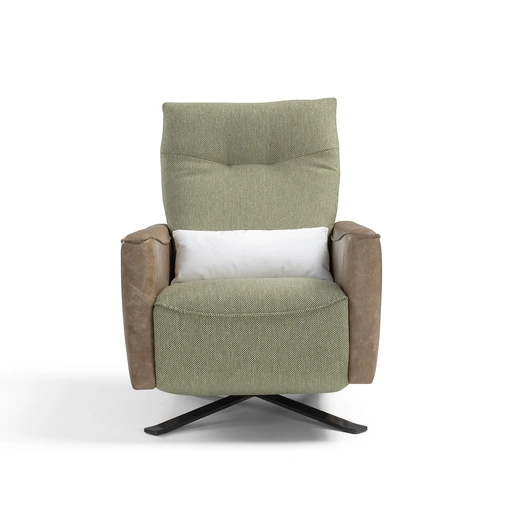 Poltrona relax in tessuto imbottito Egadi di Vis Comoda