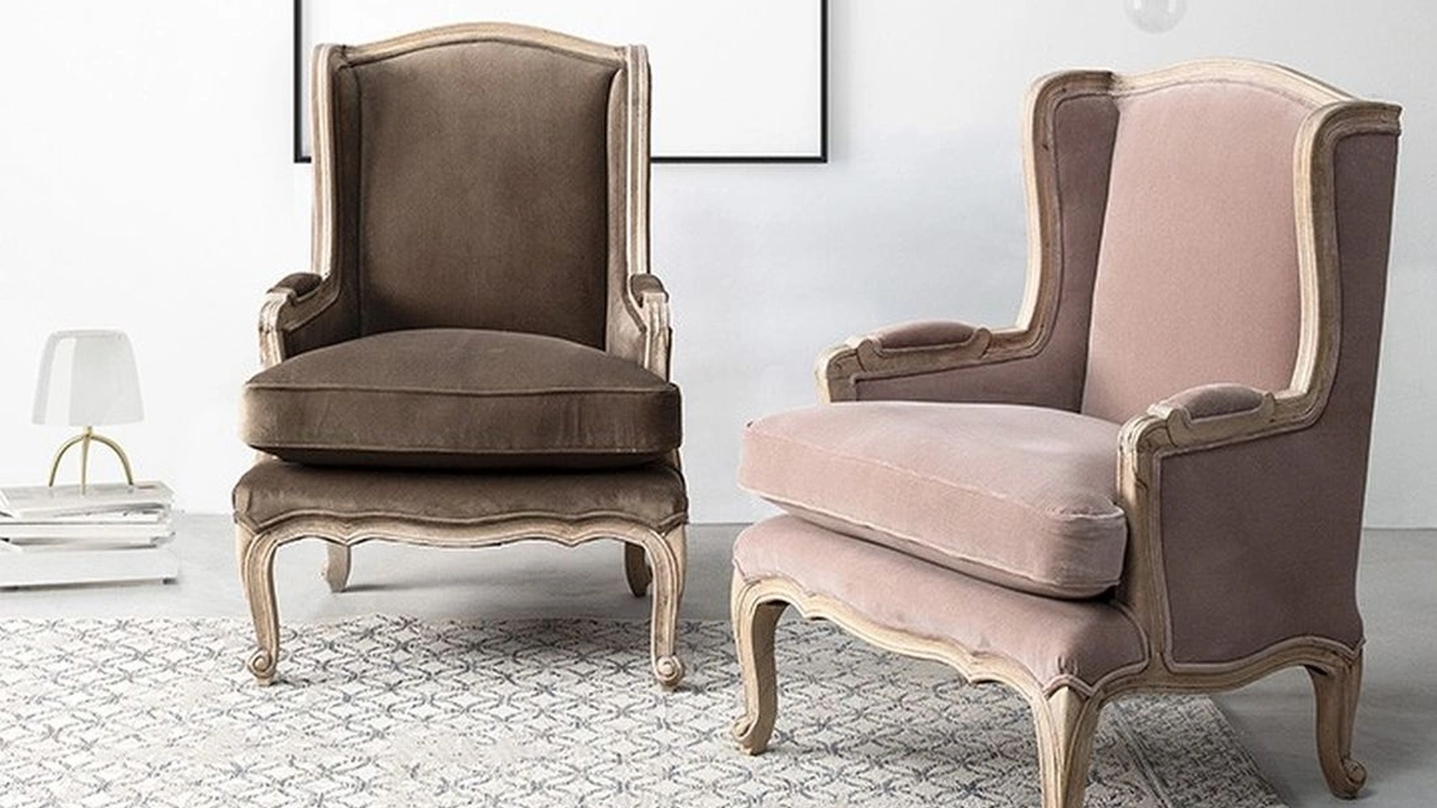 Poltrona in tessuto Lorelie di Bizzotto