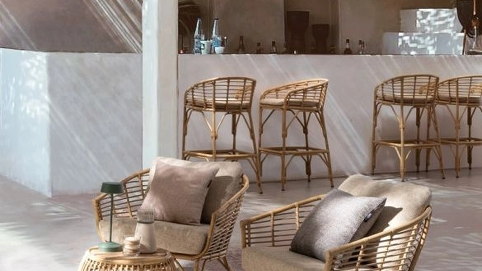 Poltroncina in rattan Mabel di Bizzotto