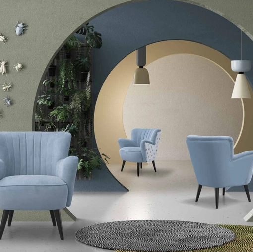 Poltrona Pagoda di TreCi Salotti